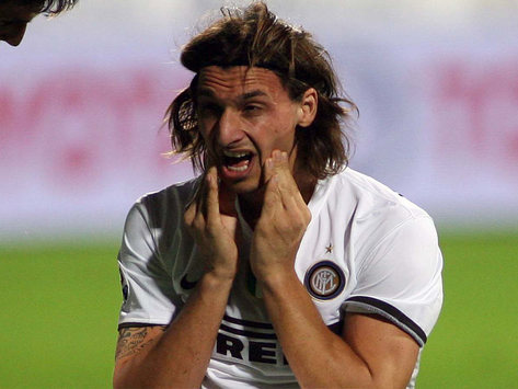 Zlatan Ibrahimovic - Fiorentina-Inter - Serie A (Grazia Neri)