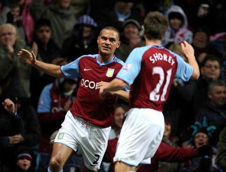 EPL: Luke Young, Aston Villa - Blackburn (PA)