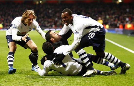 EPL: Aaron Lennon, Arsenal - Tottenham Hotspur (PA)