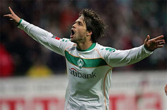Bundesliga: Werder Bremen - Hertha BSC Berlin, "Man of the Match" Diego (firo)
