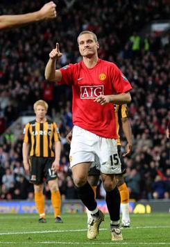 EPL: Nemanja Vidic, Manchester United v Hull City (PA)