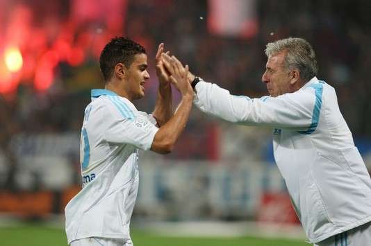 Ligue 1 : Hatem Ben Arfa & Eric Gerets (Olympique de Marseille)