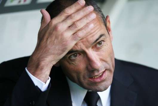 Paul Le Guen, Paris Saint Germain coach, feels the pressure