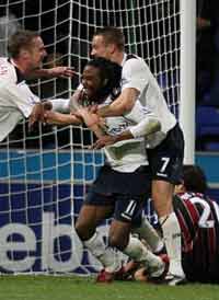 EPL: Ricardo Gardner, Bolton Wanderers - Manchester City (PA)
