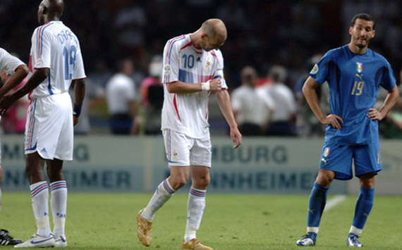 Zinedine Zidane - France-Italy - WC 2006 (Grazia Neri)
