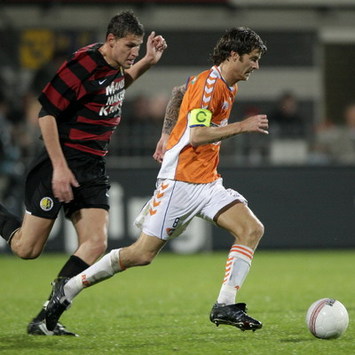 Mels van Driel vs Kevin Vink, RBC Roosendaal - RKC Waalwijk (Foto PROSHOTS)