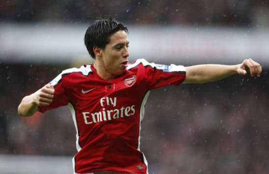 EPL: Samir Nasri, Arsenal v Manchester United (PA)