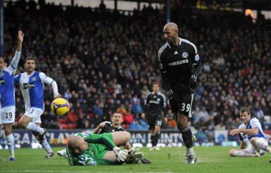 EPL: Nicolas Anelka, Blackburn Rovers - Chelsea (PA)