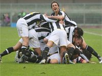Juventus celebrates - Chievo-Juventus - Serie A (Grazia Neri)