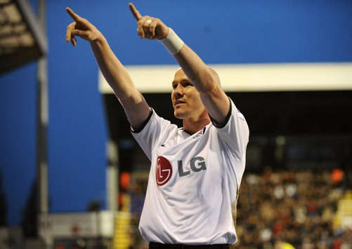 EPL: Andrew Johnson, Fulham - Newcastle United (PA)