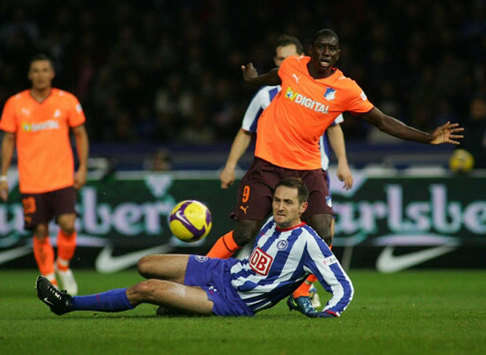 Bundesliga: Hertha BSC - Hoffenheim, Simunic vs Demba Ba