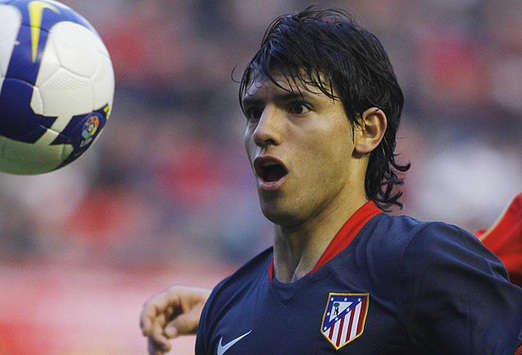 Aguero, Osasuna-Atletico de Madrid (Marca)