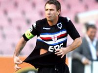 Torn Apart: Sampdoria's Antonio Cassano pictured during his side's Serie A defeat against Napoli