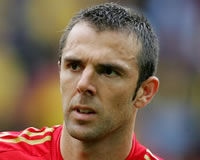 Valencia's Carlos Marchena, who incurred the wrath of Getafe for his part in Roberto Soldado's dismissal (PA)