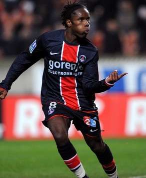 Coupe de la Ligue : Pegguy Luyindula (Paris SG)