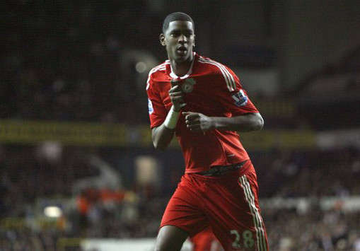 CC: Damien Plessis, Tottenham Hotspur - Liverpool (PA)