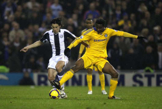 EPL: Robert Koren - Jon Obi Mikel, West Bromwich Albion - Chelsea (PA)