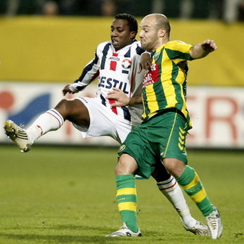 Eredivisie: ADO Den Haag - Willem II, Husut Meric - Sergio Zijler (foto PRO SHOTS)