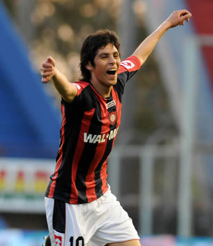 El festejo de Pablo Barrientos de San Lorenzo