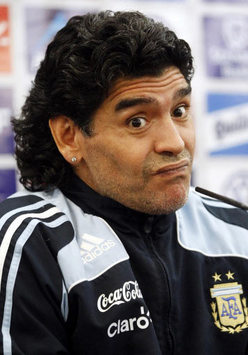 Argentina Boss Diego Maradona Dissatisfied With South African Toilets