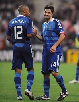 Thierry Henry & Jeremy Toulalan (France)