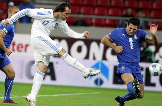 Gekas scores in friendly action against Italy