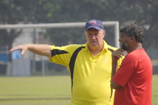 I-League: David Booth, Coach Mumbai FC (Mango Peel)