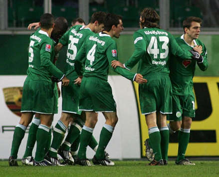 Bundesliga: Wolfsburg - VfB Stuttgart (firo)
