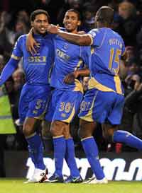 EPL: Glen Johnson, Portsmouth - Hull City (PA)