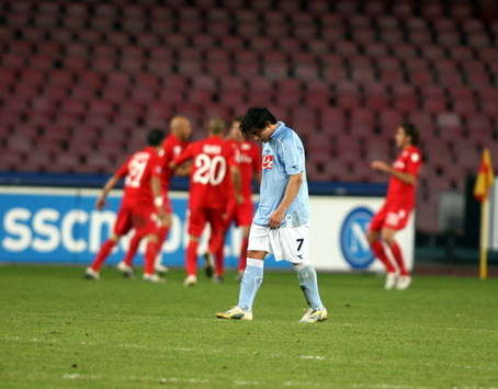 Lavezzi - Napoli-Cagliari Serie A (Grazia Neri)