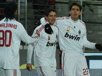 Kaka-Ronaldinho-Pato Torino-Milan Serie A (Grazia Neri)