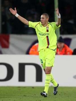 Champions League : Karim Benzema (Fiorentina vs Lyon)