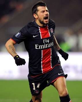 Uefa Cup : Mateja Kezman (Paris SG)