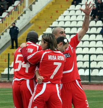 Turkcell Süper Lig: Sivassporlu oyuncuların gol sevinci