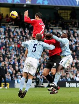 EPL: Cristiano Ronaldo, Manchester City - Manchester United (PA)