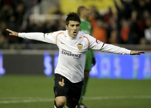 Villa is an ever-present player on the goalscoring charts for Valencia.