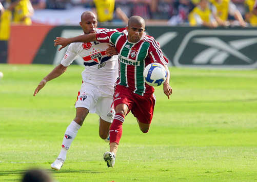 Junior Cesar e Joilson, Fluminense x São Paulo