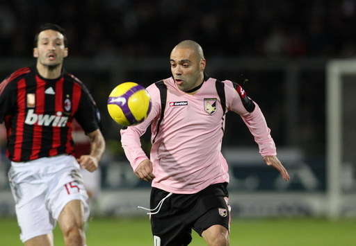 Zambrotta-Miccoli Palermo-Milan Serie A (Grazia Neri)