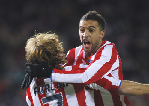 İspanya: Simao & Forlan (Atletico Madrid) (Marcamedia)