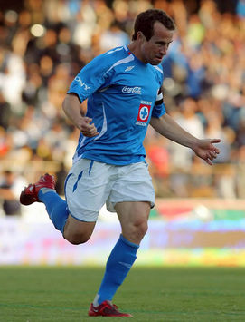 Liguilla Apertura 2008: Gerardo Torrado festeja la calificación de Cruz Azul ante Pumas (Mexsport)