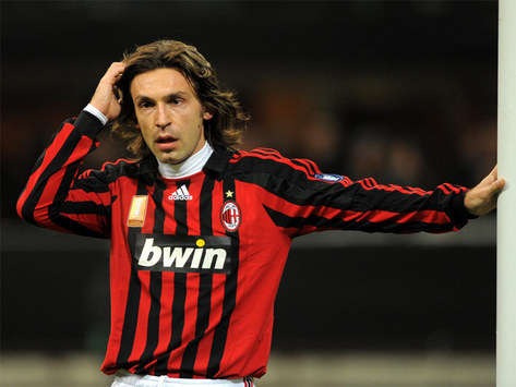 Milan's injury-plagued superstar Andrea Pirlo (Grazia Neri)