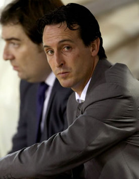 It's not all plain sailing for Valencia coach Unai Emery (PA)