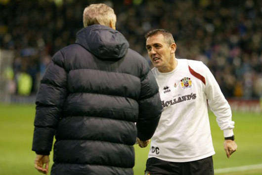 CC: Owen Coyle - Arsene Wenger, Burnley - Arsenal (PA)