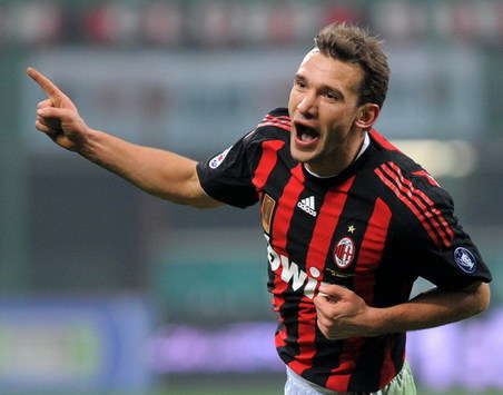 Shevchenko - Milan-Lazio Italy Cup (Grazia Neri)