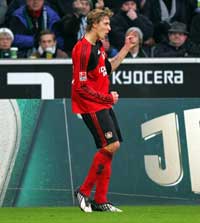 Stephan Kiessling traf in Mönchengladbach (firo)