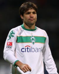 Werder Bremen and Brazil star Diego.