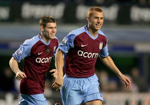 EPL Steve Sidwell, Everton v Aston Villa (PA)