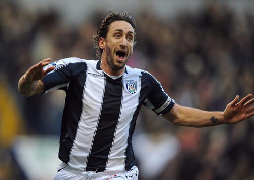 EPL: Jonathan Greening, West Bromwich Albion - Portsmouth (PA)