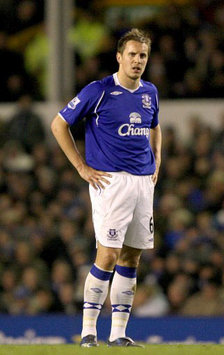 EPL: Phil Jagielka, Everton v Aston Villa (PA)