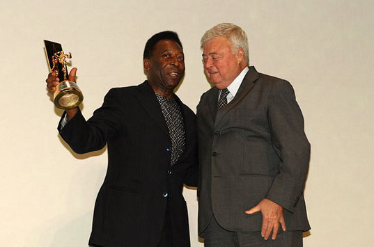 Pelé e Ricardo Teixeira